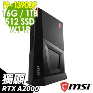 【MSI 微星】i9 RTXA2000薄型繪圖電腦(13TC-058T/i9-13900F/16G/512G SSD+1TB/RTXA2000-12G/W11P)