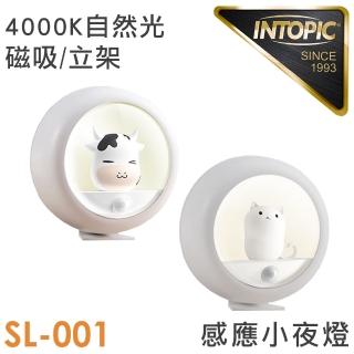 【INTOPIC】充電式 感應小夜燈(GW-SL-001)
