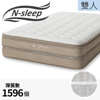 【NITORI 宜得利家居】◎雙層獨立筒彈簧 雙人床墊 N-SLEEP PREMIUM P2-02 TW(雙層獨立筒彈簧 床墊)