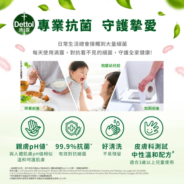 【Dettol 滴露】經典松木/清新柑橘/滋潤倍護潔手液洗手乳(250ml*1入)