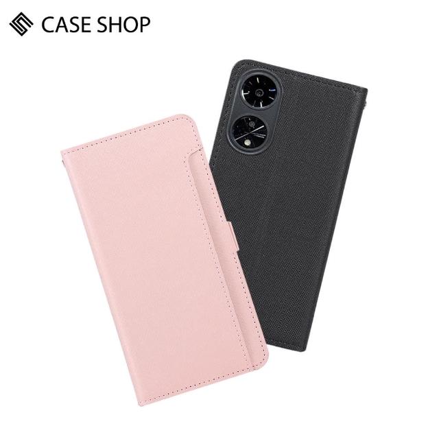 【CASE SHOP】OPPO A98 前收納側掀皮套(內襯卡片夾層 翻蓋站立)