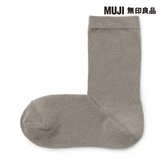 【MUJI 無印良品】女棉混足口柔軟舒適直角襪(共13色)