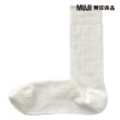 【MUJI 無印良品】男棉混不易鬆脫螺紋直角襪(共7色)