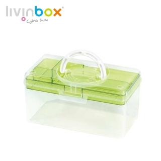 【livinbox 樹德】TB-300月光系列手提箱(小物收納/繪畫用品收納/兒童/美勞用品)