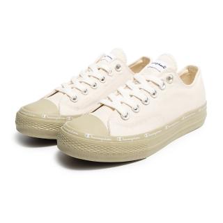 【Champion】休閒鞋 男女鞋 運動鞋 帆布鞋 CLASSIC CP CANVAS 米綠 USLS-3013-74