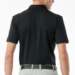 【PING】男款素面口袋短袖POLO衫-黑(吸濕排汗/抗UV/GOLF/高爾夫球衫/PA23107-88)