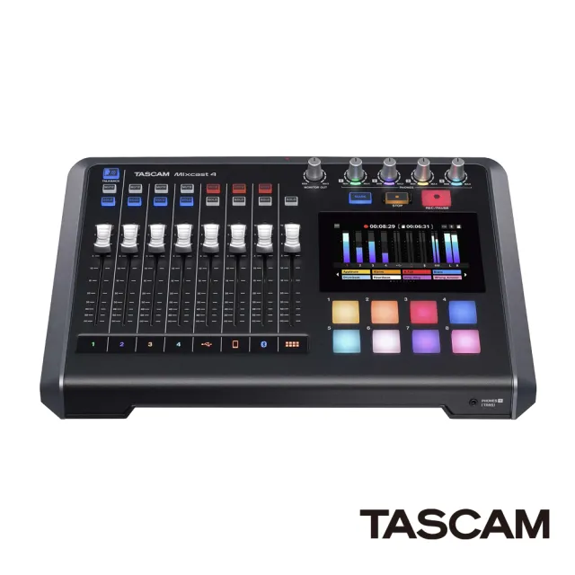 【TASCAM】MIXCAST 4 錄音混音介面工作台(Podcast 直播 公司貨)