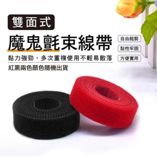 【SMILE】整線器 買一送一 集線束帶 魔鬼氈束帶 電線收納 理線器 CT150-F(魔鬼氈 束帶 集線器)