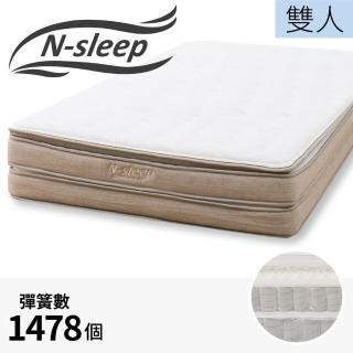 【NITORI 宜得利家居】◎雙層獨立筒彈簧 雙人床墊 N-SLEEP PREMIUM P3-CC TW(雙層獨立筒彈簧 床墊)