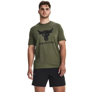 【UNDER ARMOUR】UA 男 PJT ROCK BRAHMA BULL 短T-Shirt_1380520-390(幽綠色)