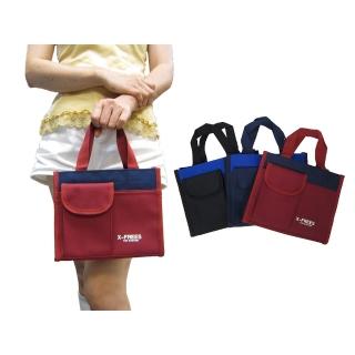 【SNOW.bagshop】餐袋小容量上學上班便當袋(MIT手提防水尼龍布男女全齡適用)