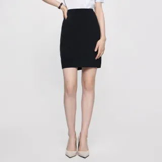 【G2000】商務鐵氟龍處理平紋套裝裙-黑色(2625172199)