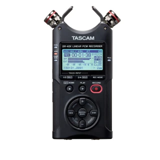 【TASCAM】DR-40X 攜帶型數位錄音機(公司貨)