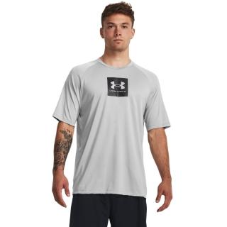 【UNDER ARMOUR】UA 男 Tech Prt Fill 短T-Shirt 1380785-011(摩登灰)