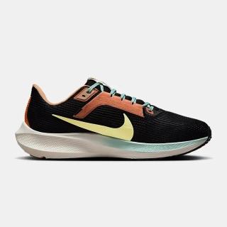 【NIKE 耐吉】AIR ZOOM PEGASUS 40 男 運動 慢跑鞋 黑色(FQ6852081)