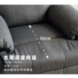 【RICHOME】艾妮沙獨立筒單人沙發躺椅/休閒椅(獨立筒坐墊)