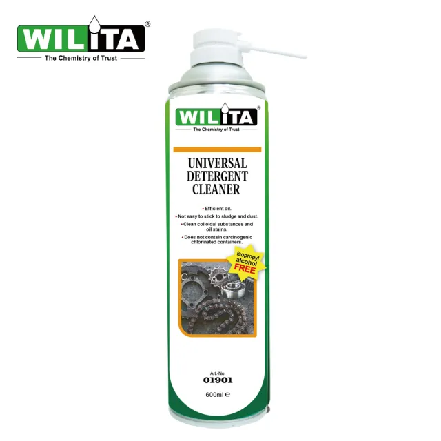 【WILITA 威力特】速效型鍊條清潔劑600ml(GOGORO、重機、自行車 迅速滲透力超強 快速分解清潔油污)