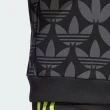 【adidas 愛迪達】Monogram Vest 女 背心 V領 經典 三葉草 休閒 棉質 舒適 穿搭 黑灰(II3178)