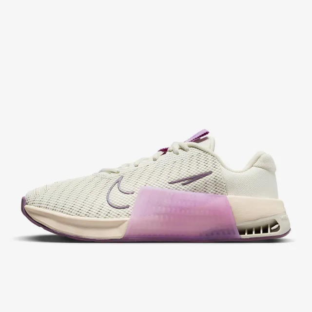 【NIKE 耐吉】訓練鞋 運動鞋 W NIKE METCON 9 女鞋 白粉(DZ2537100)