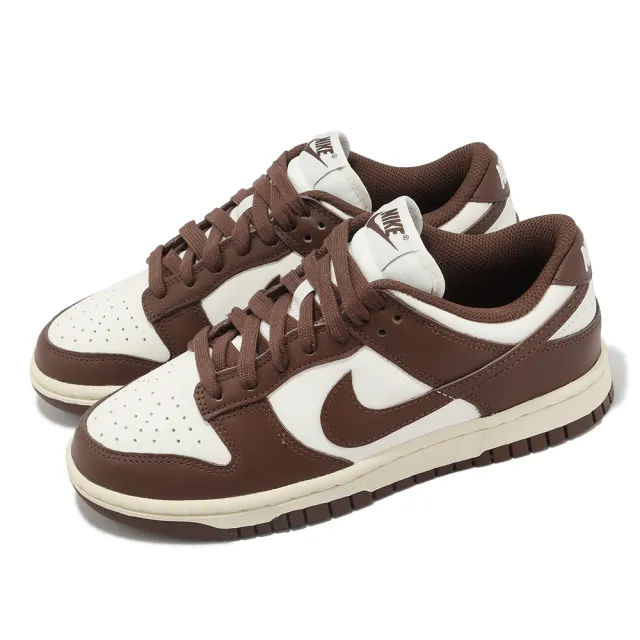 【NIKE 耐吉】Wmns Dunk Low 女鞋 男鞋 咖啡 摩卡可可 休閒鞋 仿舊 Cacao Wow(DD1503-124)
