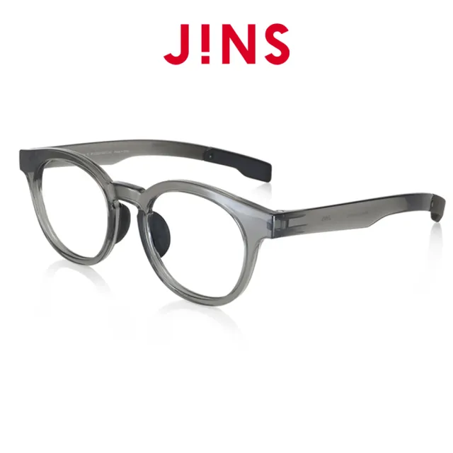 【JINS】休閒風運動眼鏡(MGF-23A-028灰色)