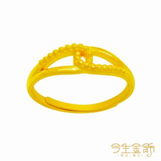 【今生金飾】爾雅戒(黃金戒指)