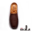 【Waltz】簡約雅痞 真皮 男款 休閒鞋/ 懶人鞋(614033-23 華爾滋皮鞋)