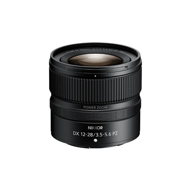 Nikon 尼康 NIKKOR Z DX 12-28mm F/3.5-5.6 PZ VR 超廣角變焦鏡頭,專為 DX 格式 Z 系列相機設計,提供 99°-53° 廣闊視角,內建電動變焦 (PZ) 與 VR 影像穩定系統,輕巧僅 205g,適合旅遊、人像及風景拍攝。11 組 12 片鏡片結構包含 ED 低色散鏡片與非球面鏡片,確保優異畫質與邊緣銳利度,67mm 濾鏡尺寸,12 個月保固,公司貨正品。 Nikon尼康 Z DX 12-28mm F/3.5-5.6 PZ VR