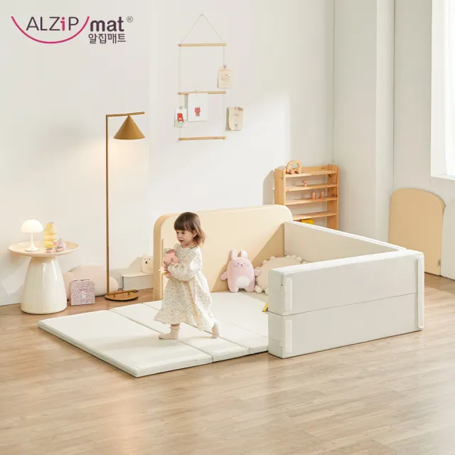【Alzipmat】韓國 Forest 森林系多功能圍欄沙發床組(兩款任選)