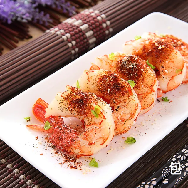 【華得水產】瓜地馬拉特大白蝦2盒(800g土10% 約10-15尾/盒/包冰15%)