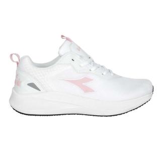 【DIADORA】女輕量專業慢跑鞋-運動 反光 跑步 白粉(DA33670)