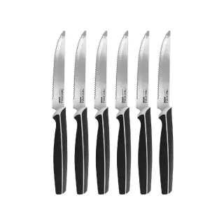 【PEDRINI】Master牛排刀6入 刀面11.5cm(西餐刀 餐刀 鐵板刀)