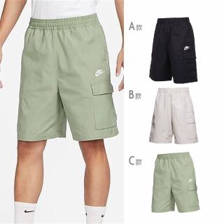 【NIKE 耐吉】AS M NK CLUB CARGO SHORT 黑/白/蘋果綠(FB1247010 FB1247104 FB1247386)