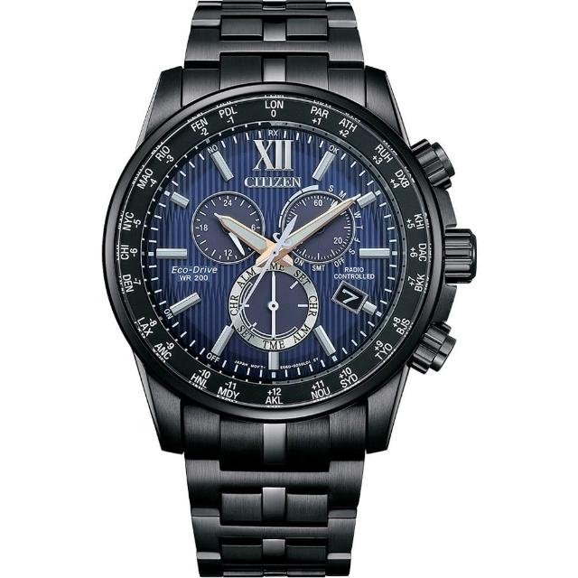 CITIZEN 星辰 亞洲 限定 光動能電波計時腕表 CB5885-85L