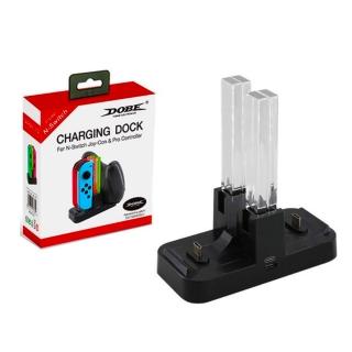 【DOBE】NS SWITCH JOYCON / PRO 主機 手把 4+2 充電座 手柄 控制器