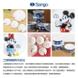 【SANGO 三鄉陶器】迪士尼 微波用陶瓷碗二件組 米奇家族 日式風格 1中1小碗(餐具雜貨)