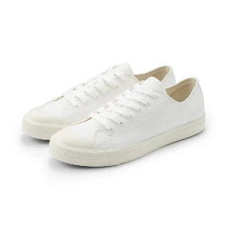 【MUJI 無印良品】撥水加工舒適休閒鞋(柔白/小白鞋/男)