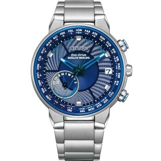 【CITIZEN 星辰】GPS衛星對時 光動能腕錶(CC3030-53L)