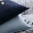 【棉眠DreamTime】100%精梳棉四件式被套床包組-月光藍(雙人)