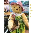 【TEDDY工坊】日本製TEDDY泰迪熊精湛時尚泰迪熊緹花布手提包淑女精品包(日本製泰迪熊緹花布淑女包精品包)