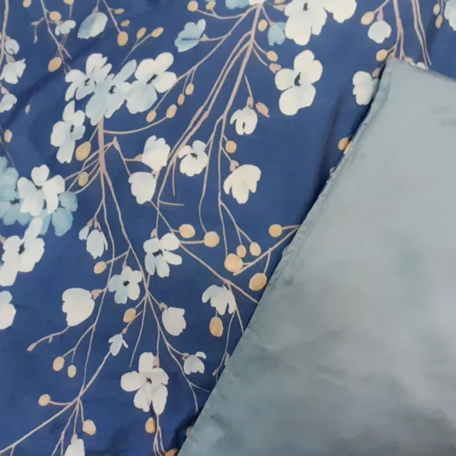 【ROYALCOVER】60支天絲萊賽爾三件式床包枕套組 花馨漫舞(加大/兩色任選)