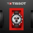 【TISSOT 天梭 官方授權】PRS516 CHRONOGRAPH 三眼計時腕錶 / 45mm 母親節 禮物(T1316171603200)