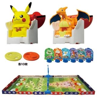 【TAKARA TOMY】POKEMON 精靈寶可夢 寶可夢激射鬥片-01皮卡丘VS噴火龍 競技場