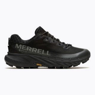 【MERRELL】運動鞋 野跑鞋 女鞋 AGILITY PEAK 5 GORE-TEX 野跑鞋 黑色 ML067745(J067745)