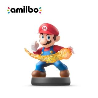 【Nintendo 任天堂】Switch amiibo 公仔 任天堂明星大亂鬥系列 瑪利歐(火球瑪利)