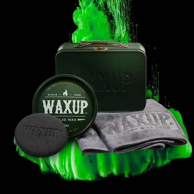 【WAXUP】專業棕櫚車蠟(台灣氣候專用蠟 超強撥水 頂級透亮感 棕櫚蠟)