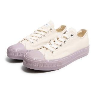 【Champion】休閒鞋 女鞋 運動鞋 帆布鞋 CLASSIC CP CANVAS 米紫 USLS-3013-79