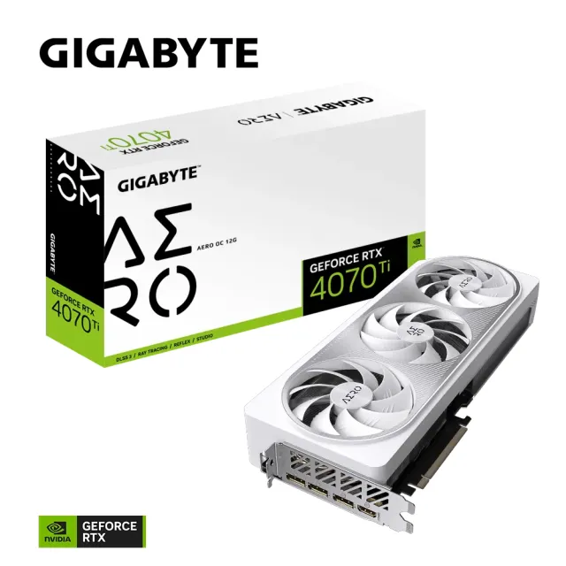 GIGABYTE 技嘉】GeForce RTX 4070 Ti AERO OC V2 12G 顯示卡- momo購物