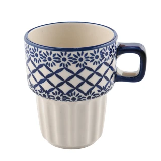 【波蘭陶】Manufaktura  陶瓷馬克杯 咖啡杯 水杯 茶杯 425ml 波蘭手工製(浮雲入夢系列)