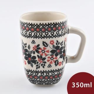 【美學生活 波蘭陶】波蘭陶 Manufaktura 陶瓷馬克杯 咖啡杯 水杯 茶杯 350ml 波蘭手工製(聖誕午夜系列)